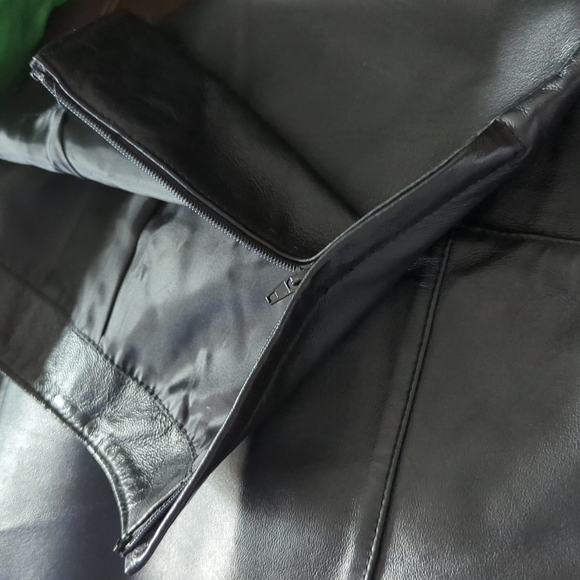 Nygard Collection 💯 Genuine Leather Skirt - Picture 7 of 7